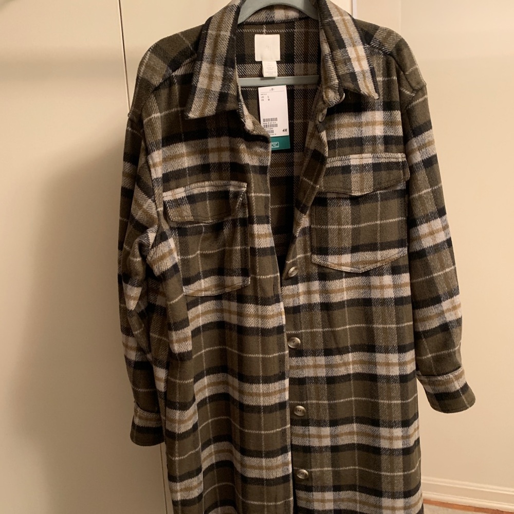 H&M SHACKET NEW WITH TAGS